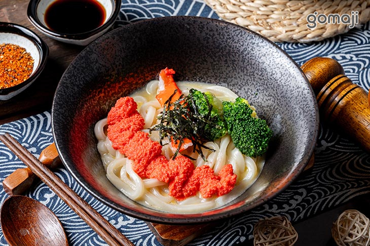 奶油明太子烏龍麵