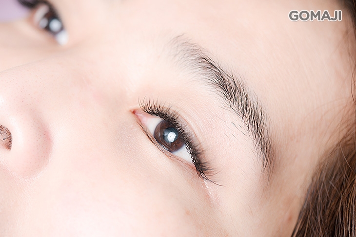 氣質清新微微濃妝感V毛200根嫁接