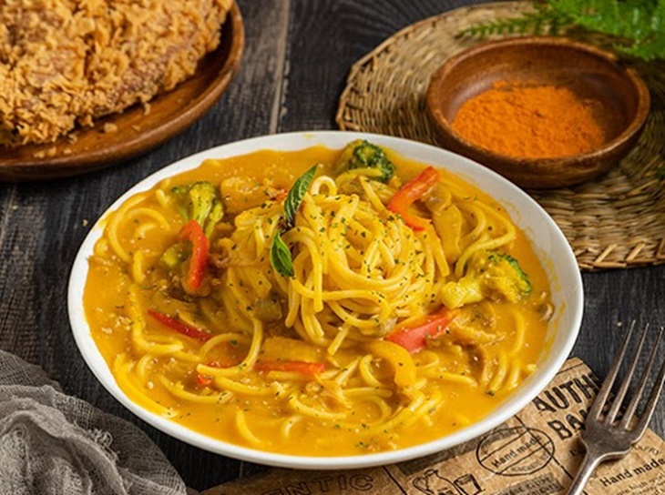 燻雞南瓜義大利麵