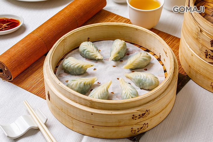 花素蒸餃