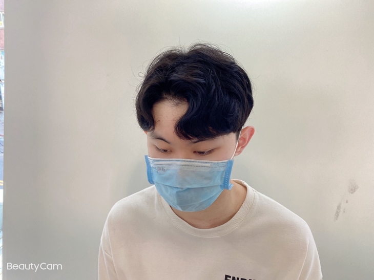 韓系歐爸造型燙