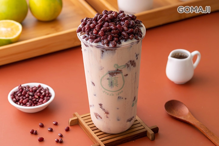 紅豆奶茶