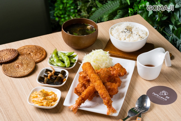 海陸盛合定食