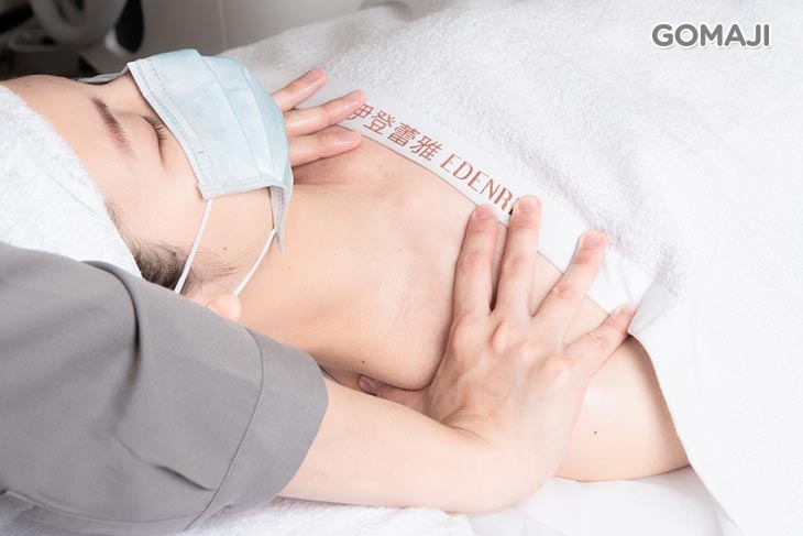 c.加強肩頸手排痠釋放