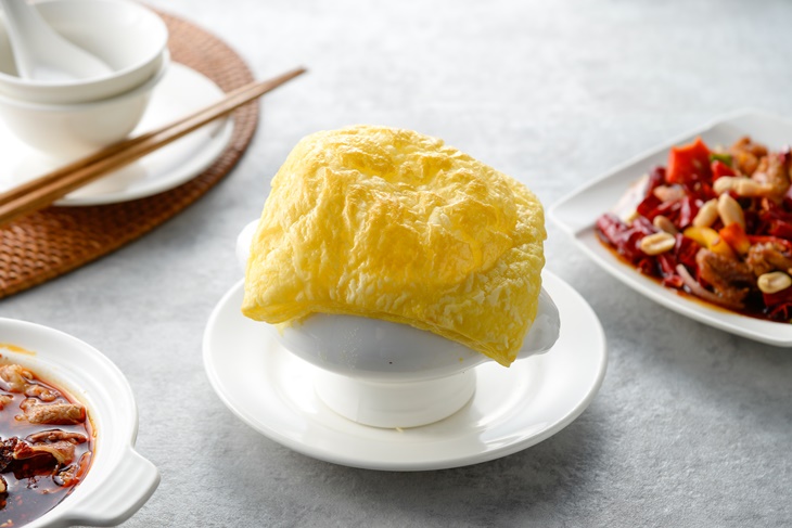 酥皮海鮮濃湯