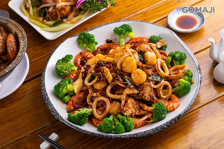 麻辣海鮮乾鍋