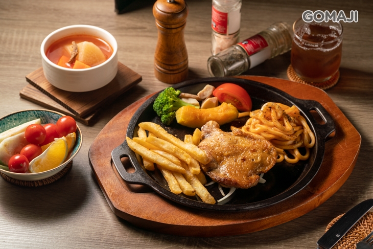 經典雞腿排套餐