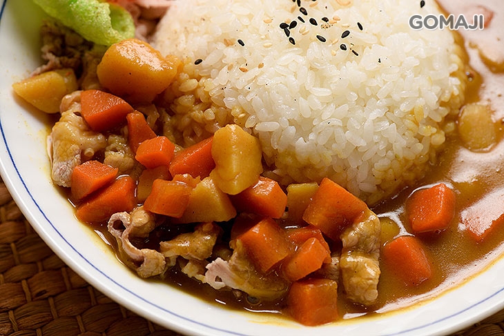咖哩雪花牛飯