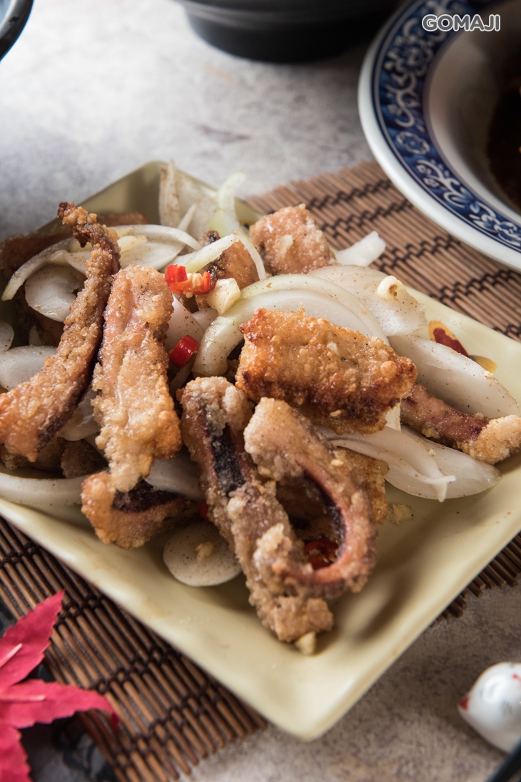 酥炸深海霸王魷魚(芥末椒鹽)
