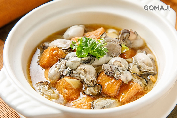 鮮蚵豆腐煲