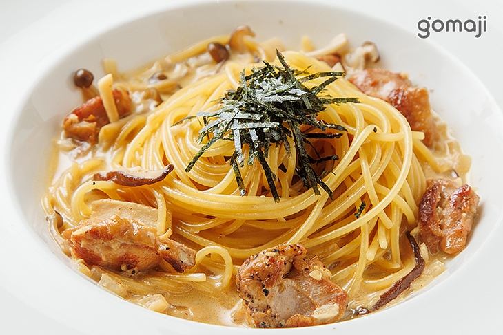 日式和風野菇嫩雞麵