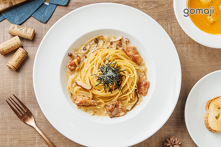 日式和風野菇嫩雞麵