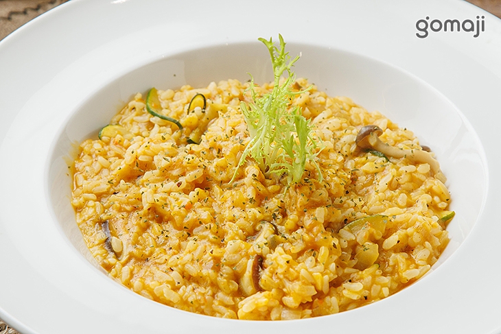 金蒜絲瓜蛤蜊燉飯