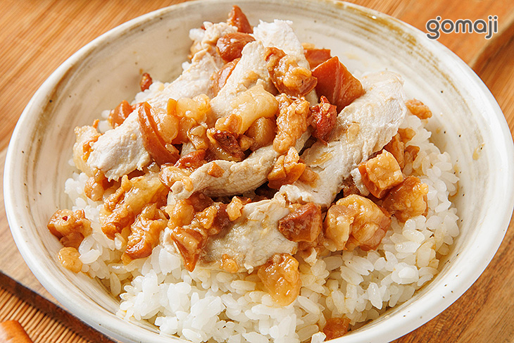 魚肉滷肉飯