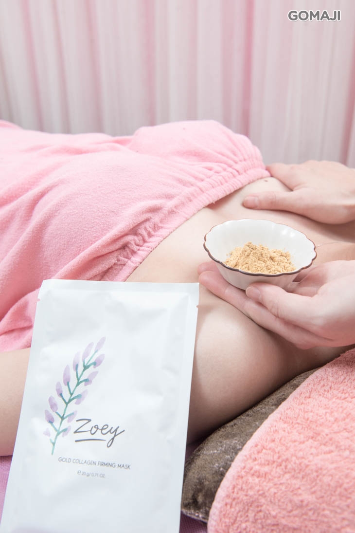 日本金澤市的黃金膠原軟膜