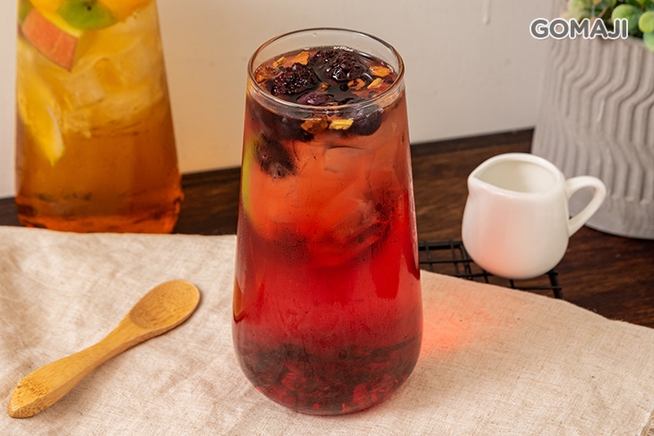 酸甜莓比茶