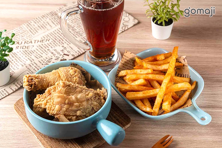 黃金炸雞&薯條套餐