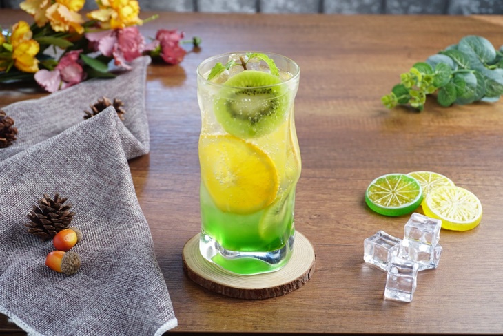 奇異果氣泡飲