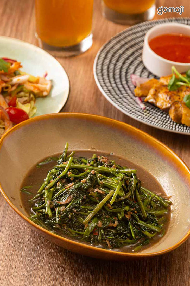 蝦醬空心菜