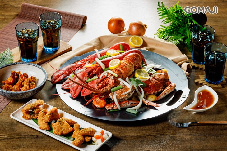 滿滿龍蝦x彭派海鮮4~5人手抓分享餐