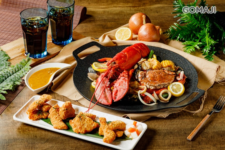 龍蝦x滿滿海鮮2~3人手抓分享餐