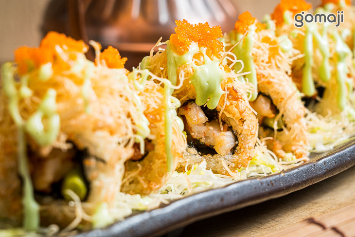 創意金絲炸蝦壽司