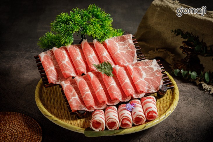 精選肉品(美國精選五花牛肉與台灣梅花豬肉雙拼)