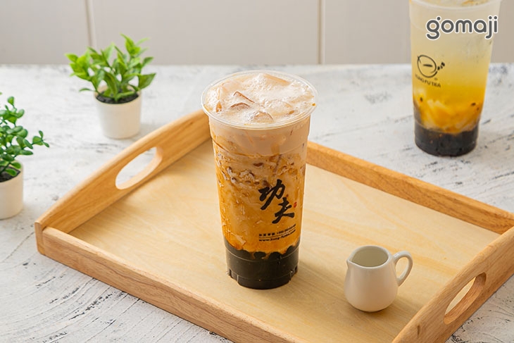 黑糖波霸珍珠奶茶