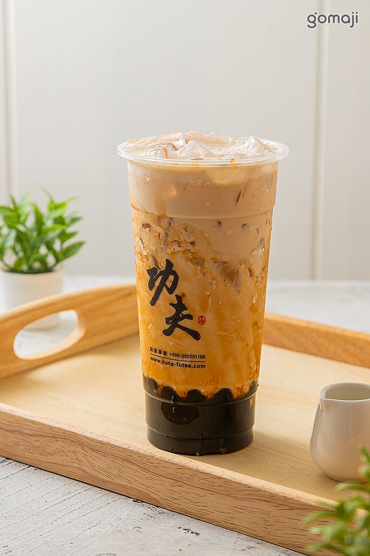黑糖波霸珍珠奶茶
