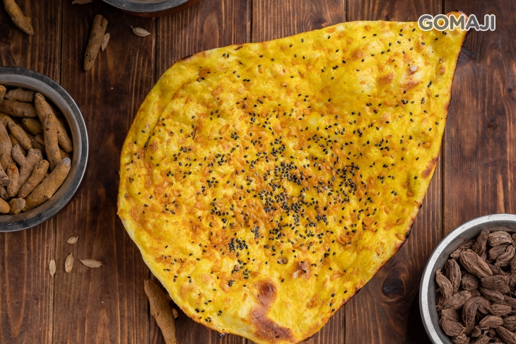 蒜香烤餅