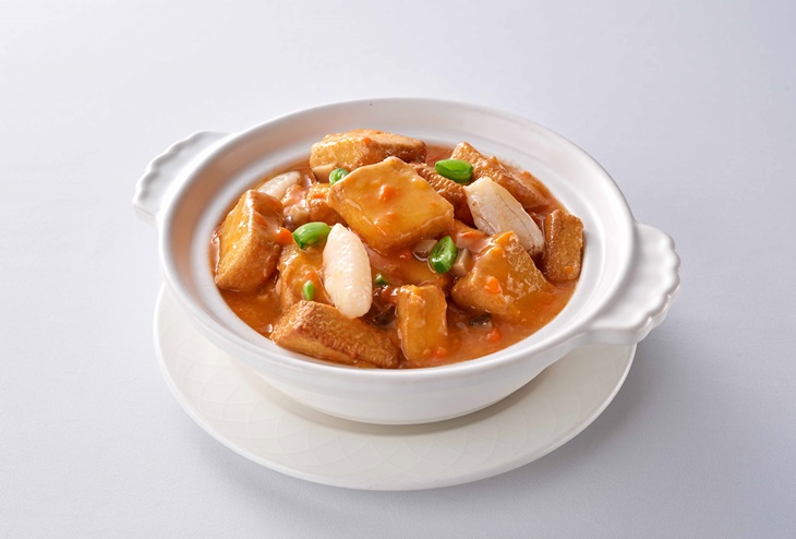 蟹粉豆腐煲