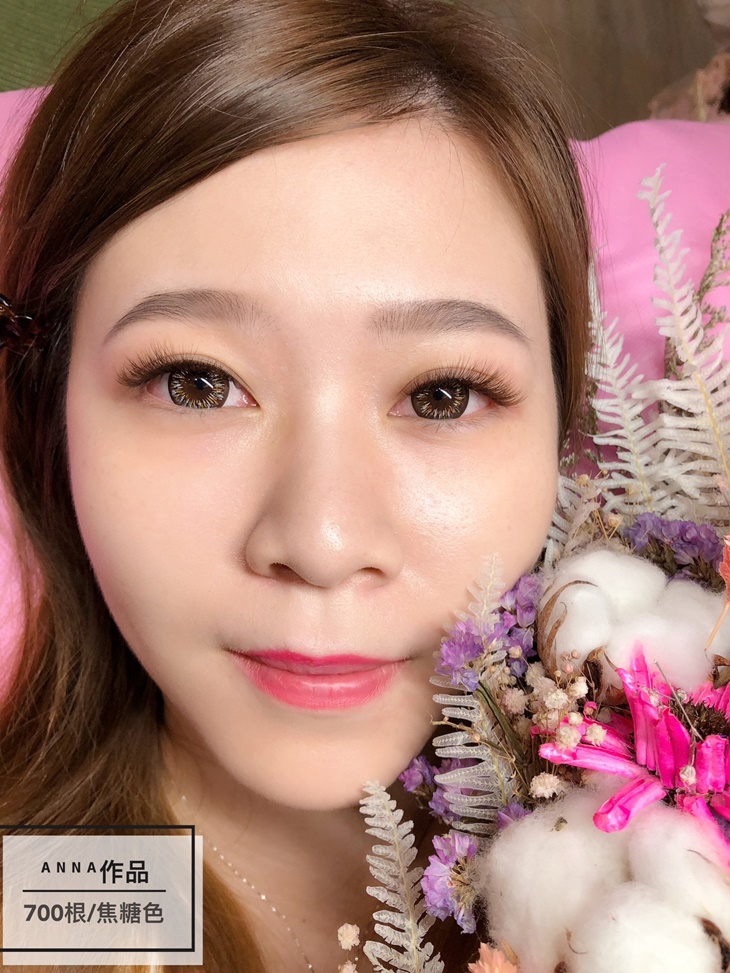 F.懶得化妝必接！6D韓式根接多700根