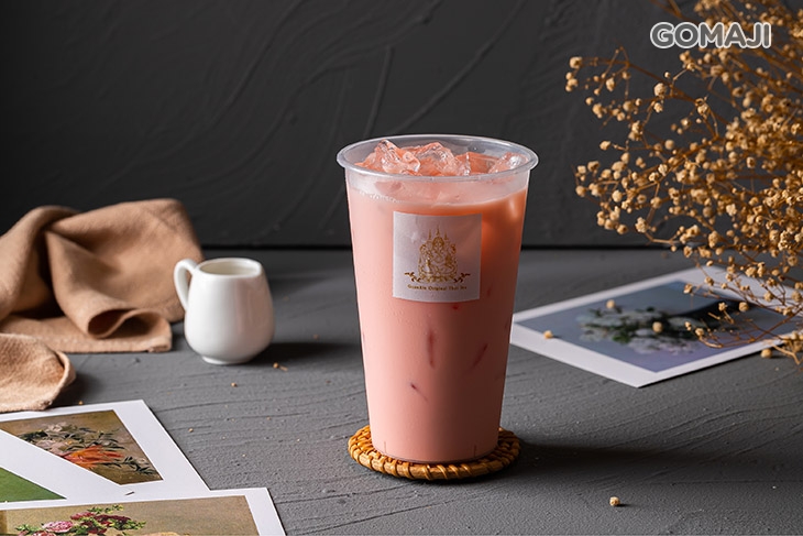 泰國玫瑰花奶茶