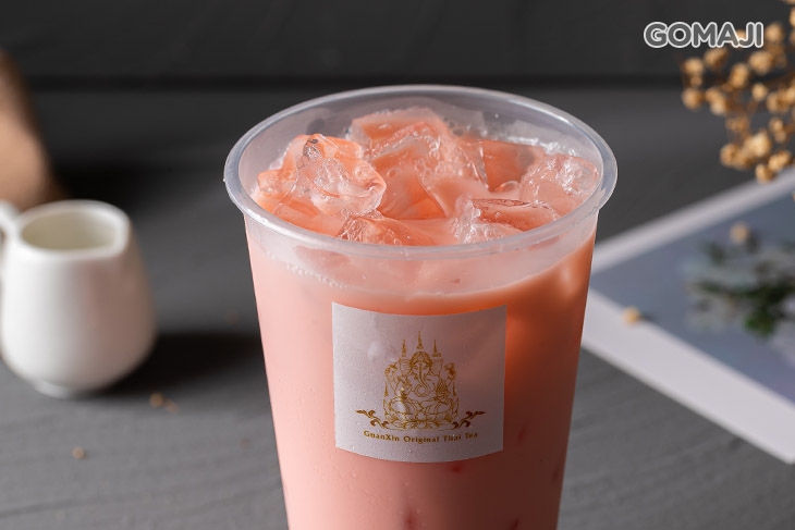 泰國玫瑰花奶茶