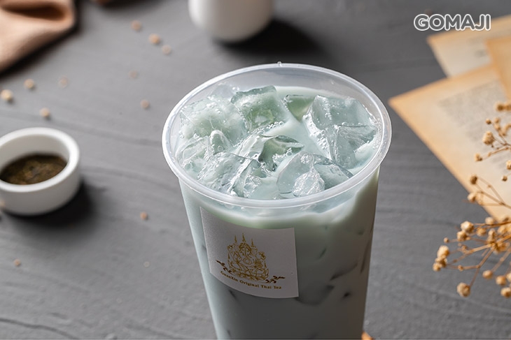 泰國蝶豆花奶茶