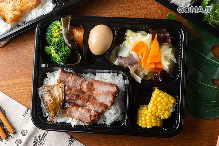 港式叉燒肉健康餐盒