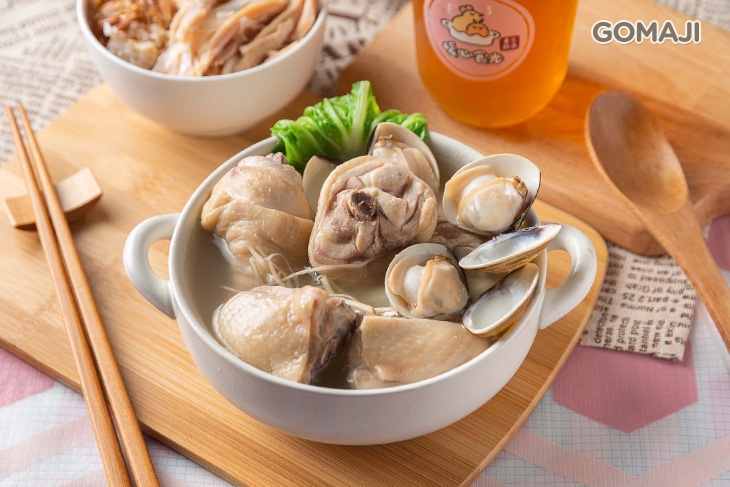 蛤蜊雞湯