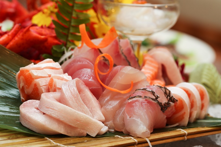 現切生魚片