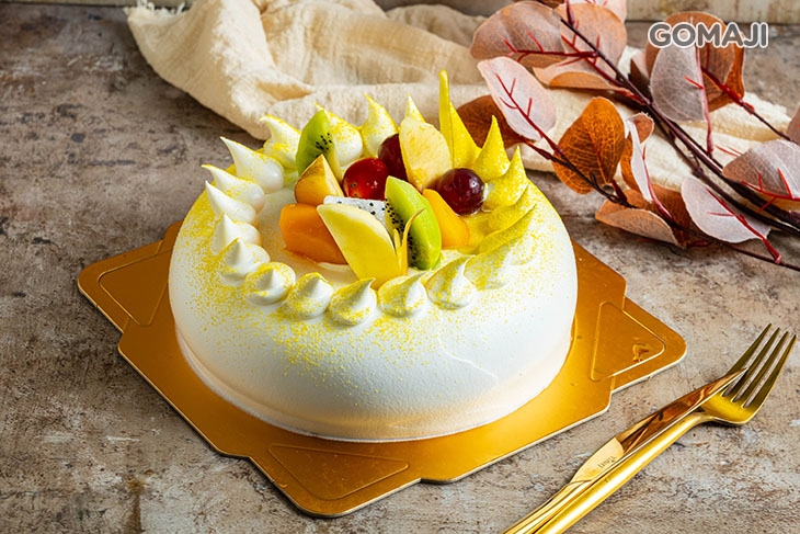 法式鮮奶水果布丁蛋糕