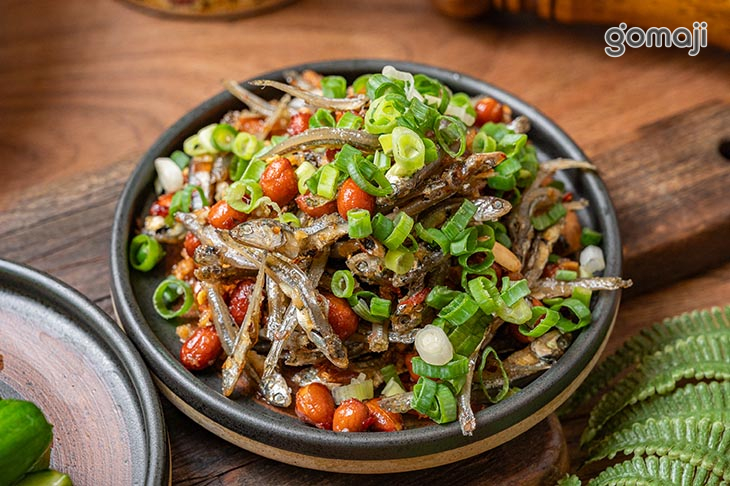 精選小菜-花生小魚干&涼拌小黃瓜