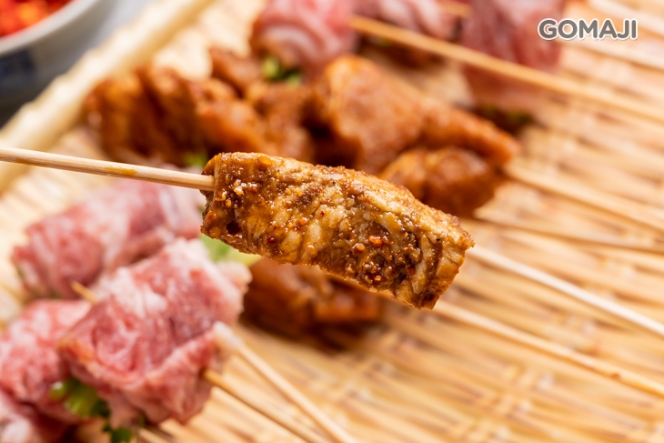 香菜牛、山豬肉、水蓮牛、孜然羊