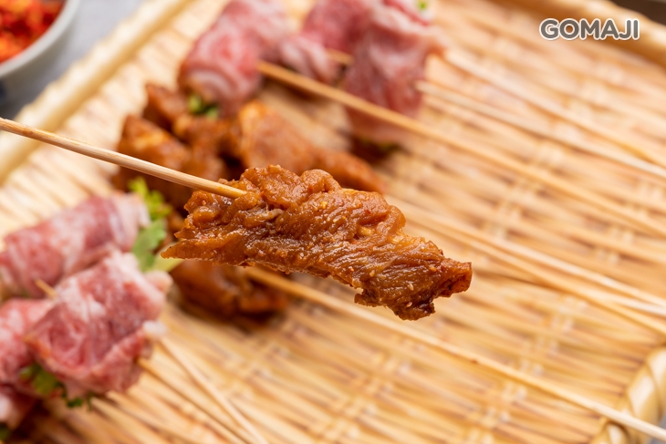 香菜牛、山豬肉、水蓮牛、孜然羊