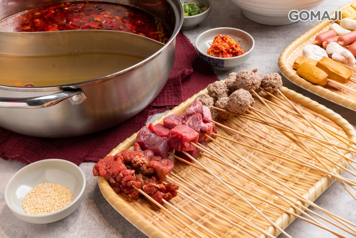 秘製牛、骰子牛、手工羊肉丸