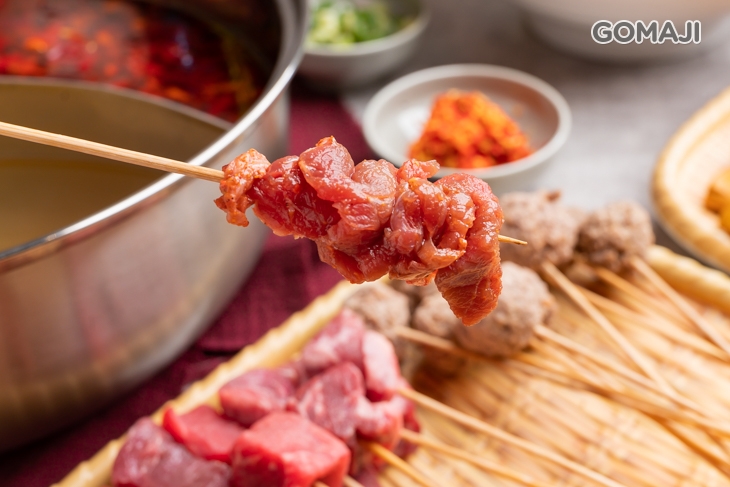 秘製牛、骰子牛、手工羊肉丸