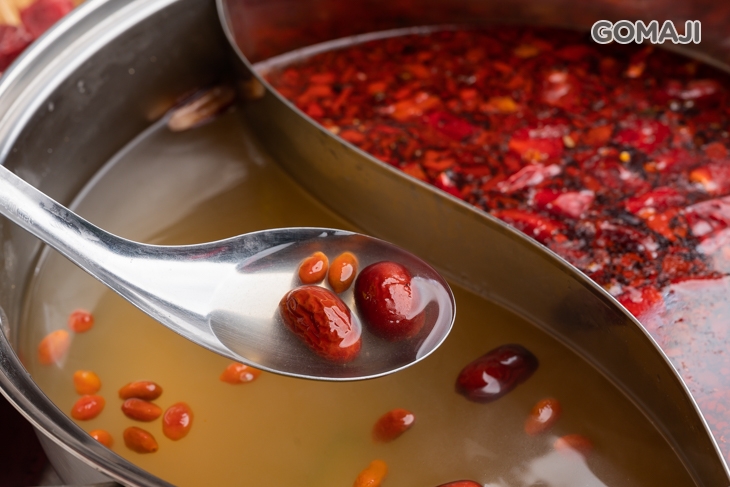 湯底：四川麻辣、原味臀骨