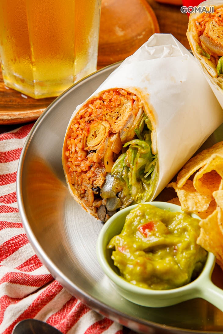 特製Q豆腸好豆捲餅+酪梨醬玉米片+飲料