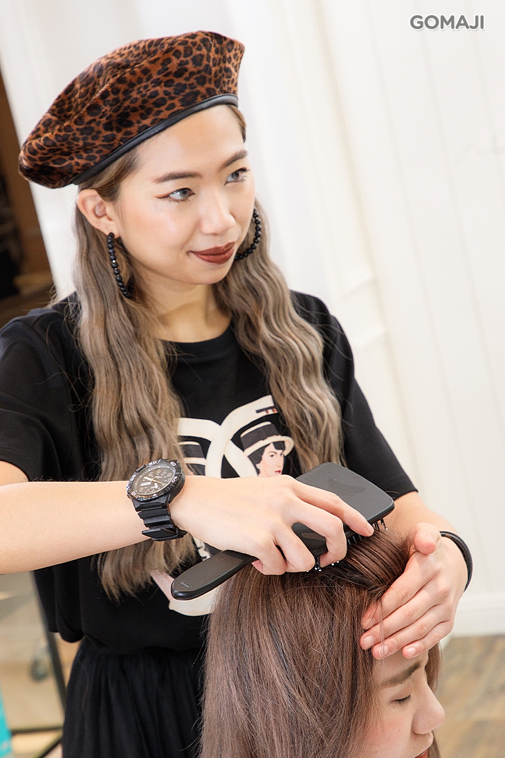 頭皮spa梳髮按摩毛囊舒張