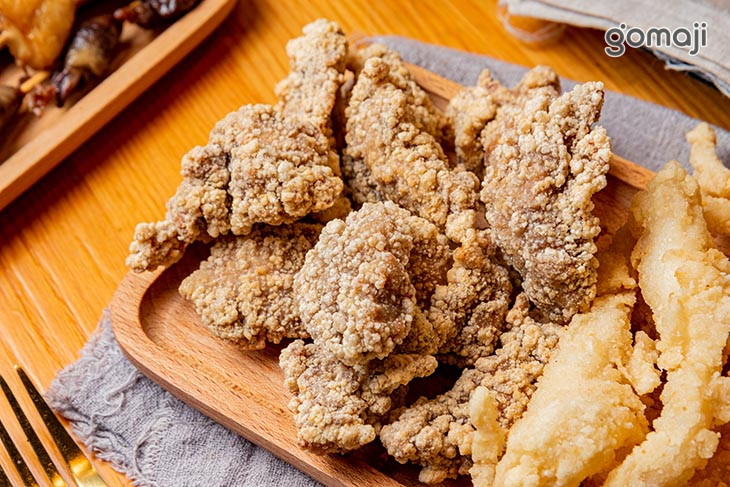 無骨鹹酥雞&招牌魷魚