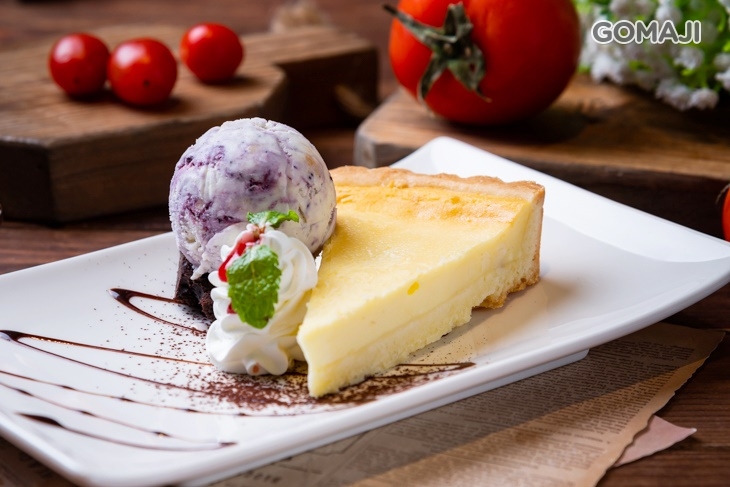 雙重乳酪派+莫凡彼藍莓起司蛋糕冰淇淋