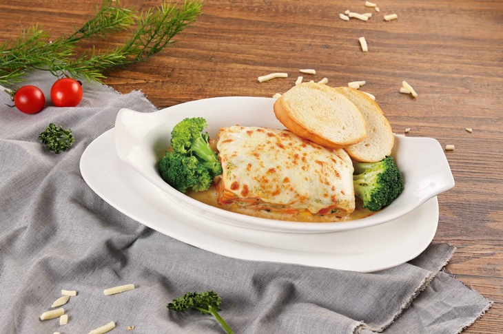 焗烤蔬菜千層麵(奶蔬)